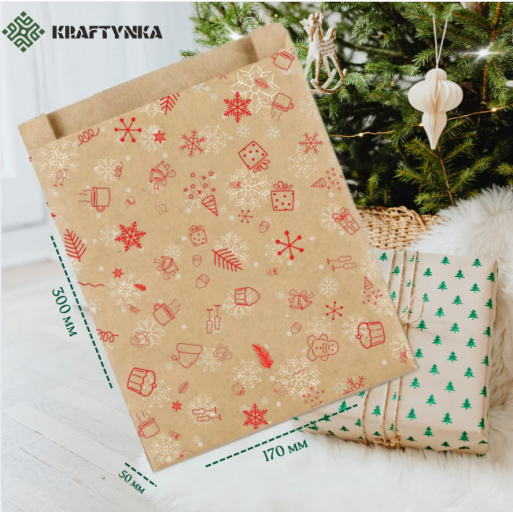 paket-sashe-kraft-buryj-170h50h300-40gm2-pechat-novogodnij