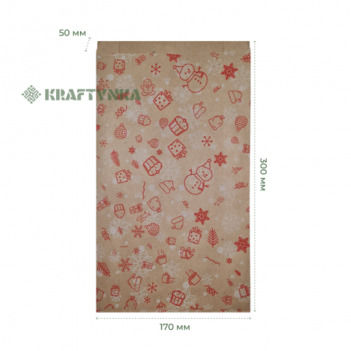 paket-sashe-kraft-buryj-170h50h300-40gm2-pechat-novogodnij