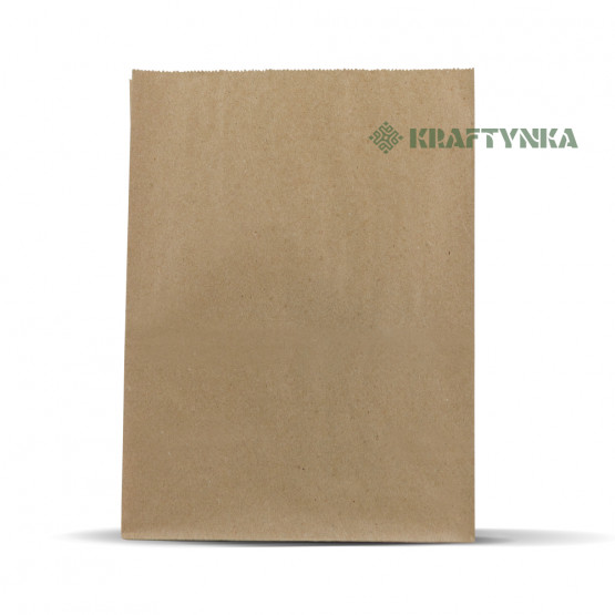 Крафт пакет для продуктів, 220х120х290, 50г/м2 (500шт)
