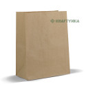 Пакет з прямокутним дном 220х120х290, 50г/м2 (500шт)