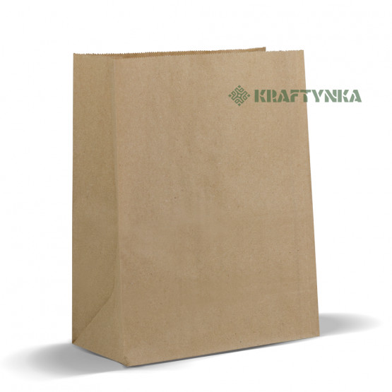 Пакет з прямокутним дном 220х120х290, 50г/м2 (500шт)