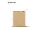 Купити крафтовий пакет саше бурий 150х40х200 40 г/м2 1000 шт. | Крафтинка