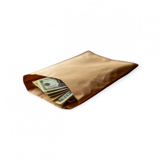 Пакет Саше, для грошей 90х50х150, 40г/м2 (2000шт)