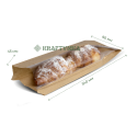Крафт пакет Саше, 90х45х340, 40г/м2, бокове вікно 60 (1000шт)
